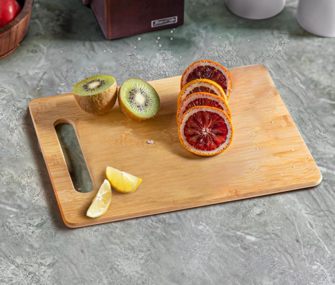 Bamboo Kitchen Cutting Board For Vegetables And Meat - Image 2