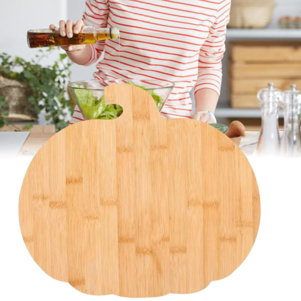Portable, Durable, Non-Slip Natural Bamboo Cutting Board