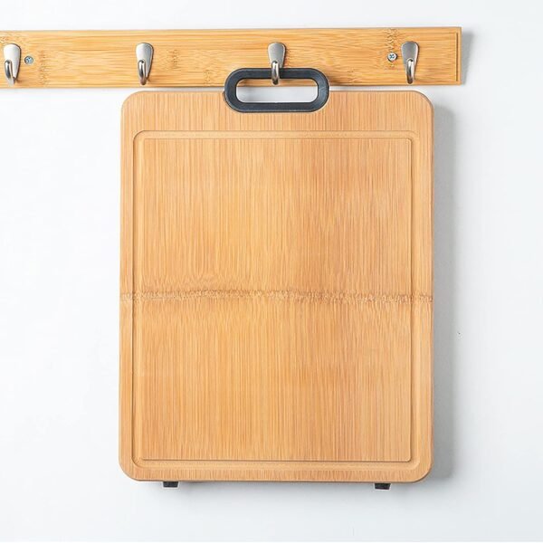 Dual-Sided Non-Slip, Thickened Natural Bamboo Cutting Board