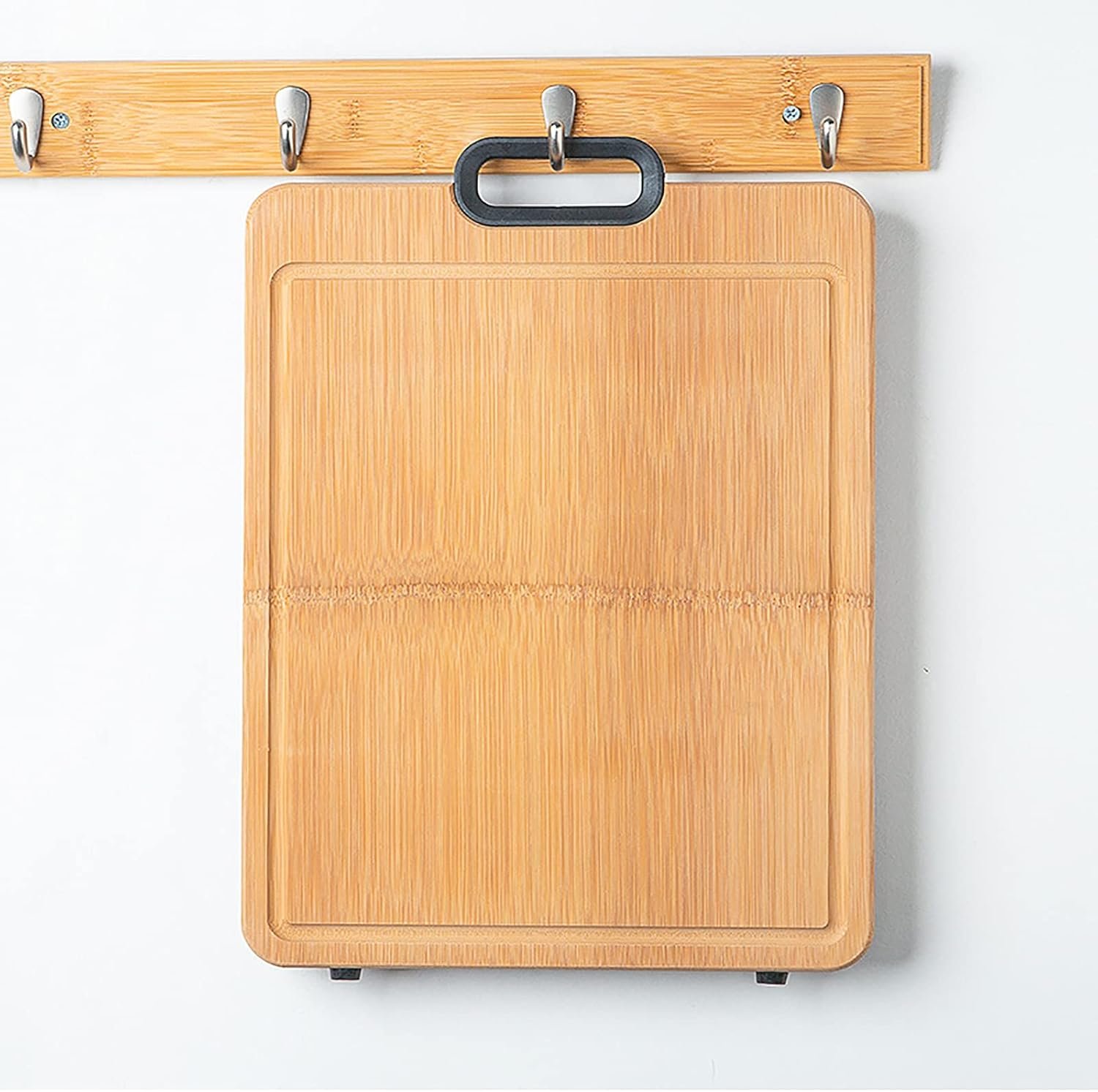 Dual-Sided Non-Slip, Thickened Natural Bamboo Cutting Board